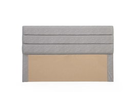 Hanah Home Cabecero Motya 120 Gris 97x120x7 cm
